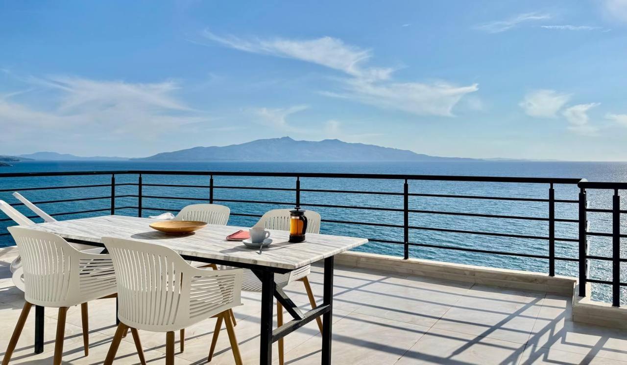 Viola Sea View Penthouse Apartment Sarande Exterior photo